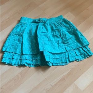Girls Green Skirt